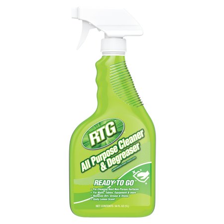 INTERCON CHEMICAL RTG All Purpose Cleaner & Degreaser, Zesty Lemon, 6 PK FICCB-QS-6X34-RACD